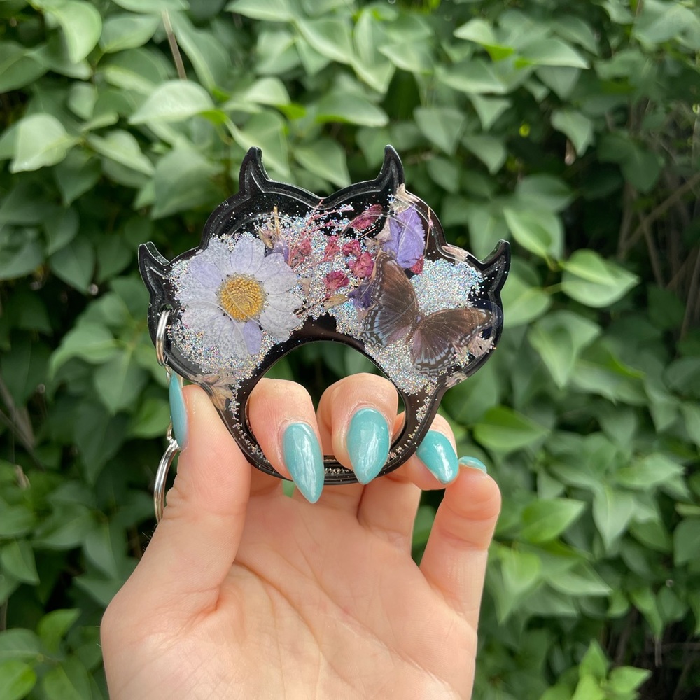 Handmade Resin Keychain!